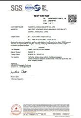 SGS certificate from Hangzhou Ocean Industry Co., Ltd.