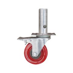 Custom Steel PVC Plastic Mobile Scaffolding Wheels Swivel Casters - Image 3