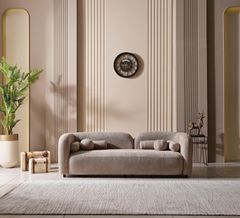 Modern Living Room Sofa - High Quality Fabric - Image 3