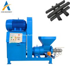 Mechanical Small Biomass Charcoal Bagasse Wood Coal Sawdust Briquette Extruder Forming Press Making Machine - Image 2