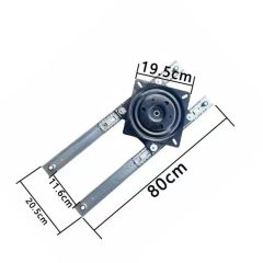 Adjustable Modern Kitchen Island Table Rotating Middle Bar Removable Dining Slide Pull Extension Retractable Table Slide - Image 5