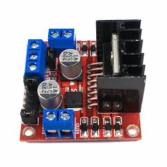 L298 2A Dual Motor Driver Module, Brushed DC Motors Number Of Channels 2 Total DC current 4 A Motor Driver Type L298 Logic Voltage 4.5-7 - Image 2