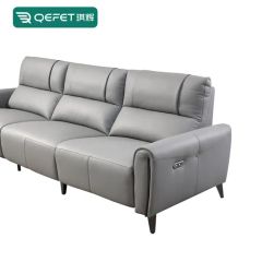Contemporary Customized Italian Leather Recliner Sofa for Living Room - Image 3