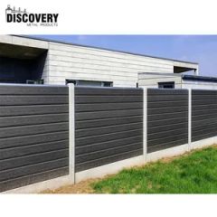 Factory Home and Garden Farm Windproof Waterproof Panels WPC Wood Fence - Shandong Discovery Metal Products Co., Ltd.
