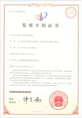 Patent 5 certificate from LMZ INTERNATIONAL LTD.