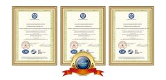 Certificates certificate of Jinan Starshine Machinery Equipment Co., Ltd – certificate photo, supplier certificates section
