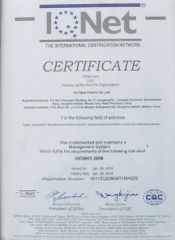 IQNET CQC ISO certificate of HV Hipot Electric Co., Ltd. – certificate photo, supplier certificates section