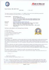 TUV certificate from BAC-display Co., Ltd.