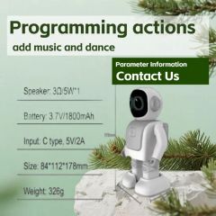 Ai Smart Toy Robot Programming Dance Add Music Toy Robert Program Robot - Image 6