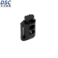 Plastic Black Cord Double Hole Rope Buckle Origin China Trademark DSC Element Fashion Stock Not Stock Model NO. BK0189 Spring With - Image 4