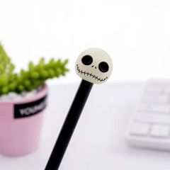 Spooky Skeleton Gel Pens for Creative Halloween Crafts Weight 13G Color Black Size 18.5cm Refillable Yes Model NO. BB24 Type Capped - Image 4