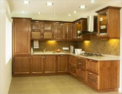 Residence Kitchen Interior Designing Service Lighting Options Pendant Or Led Strip Lights Countertop Materials Granite, Quartz, Or - Image 3