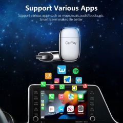 Wireless Carplay Adapter Carplay Plug and Play Automatic Connection Android Auto Adapter No Delay Online - Image 3
