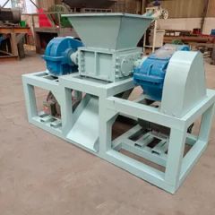 Double Shaft Metal Shredder Machine Small Waste Recycling Shredder - Image 3