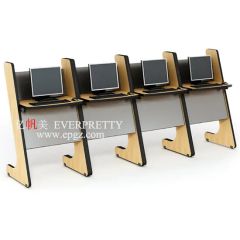 High Quality School Furniture Sets Computer Lab Language Lab Student Desk - Image 2