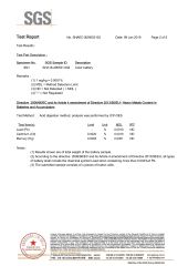 RoHS certificate for Alkaline Battery AAA/LR03--2 certificate from Microcell International Battery Co., Ltd.