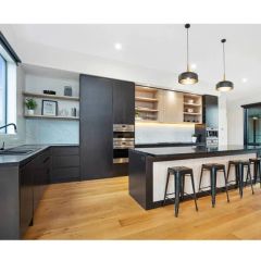 European Style Modular Islands Handless Custom Kitchen Cabinet - Image 3
