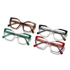Black, Green, Tortoise, Red Frame Color Ladies Progressive Reading Glasses for Protection - Image 3