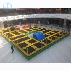 Trampoline Playground Park Multifunction Indoor Trampoline Park Equipment with Slide - Image 4