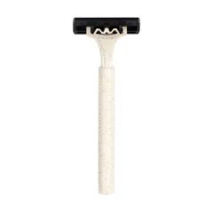 Ergonomic Vacation Rental High-Quality Hotel Lightweight Non-Slip Amenity Triple Blade Hotel Razor - Image 1