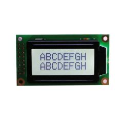 8X2 Character LCD Display Module with Splc780d IC 8-Bit Mpu Interface - Image 1