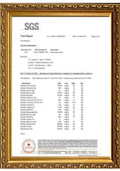 SGS Certificate certificate from Shenzhen Bright Glassware Co., Ltd.