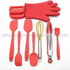 Silicone Kitchen Utensils Cooking Set Utensils Kitchenware MOQ 2000PCS Origin China Size 24.5X6cm Weight 40g/PC HS Code 3924100000 - Image 4