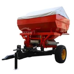 Tractor Mounted Fertilizer Spreader with Large Hopper and Dual Discs for Granular Fertilizer Spreading - Image 5