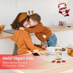 Canvita Kid’s Halal Multivitamins plus Iron Gummy (240 gummies/bottle) all multivitamins for kids for daily use - Image 9