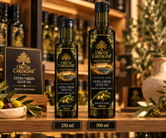 Oro Di Cartagine Signature Blend Tunisian Extra Virgin Olive Oil – 250ml Glass Bottle - Image 5