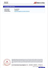 certificate certificate of Hubei Tuohang Power Technology Co., Ltd – certificate photo, supplier certificates section