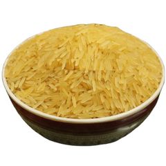 1121 Golden Sella Basmati Rice | Pure Original Aged | Naturally Aromatic Long Grains | A Quality Product by Organic Smile India – product photo 1, product detail gallery
