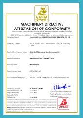 CE Bitumen Tank certificate from Shandong Cad Industry Machinery Equipment Co., Ltd.