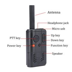FM UHF 400-480MHz Mini Portable 2 Way Radios Origin China Type Handheld Trademark LUITON Model NO. PKT-03 Output Power - Image 4