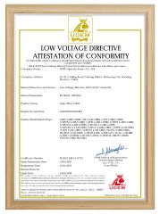 05 certificate from Shenyang Oufu Photoelectricity Technology Co., Ltd.