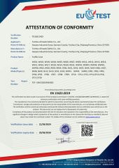 CE Certificate for the Traffic Cones certificate from Taizhou Allroads Safety Co., Ltd.