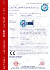 Fasteners certificate of Hand Industrial Co., Limited – certificate photo, supplier certificates section