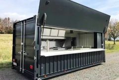 Container Bar Kitchen Cafe Container Coffee Shop 20 FT Container Restaurant - Image 2
