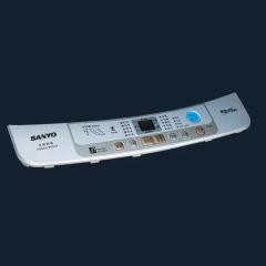 Chemical Proof Plastic Injection Molding Part Washing Machine Operating Control Panel - Image 4