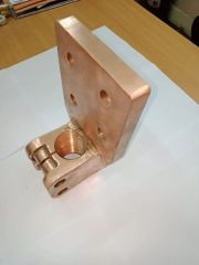 Power  Transformer Brass Connecting Lugs Color Golden Material Brass Corrosion Resistance Yes Surface Treatment - Image 2