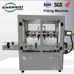 Made in China Semi Automatic Auto Flow Windshield Wiper Fluid Detergent Liquid Filling Equipment - Shanghai Shengqi Packaging Machinery Co., Ltd.