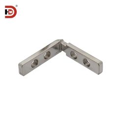 2040 Series GB Aluminum Profile Carbon Steel L-Angle Connector - Image 3