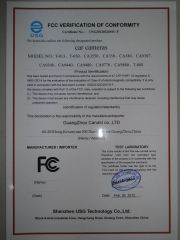 FCC Certificate of Some Cameras certificate from SIMLUNG MICRO Co,.Ltd