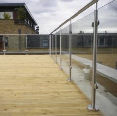 Stainless Steel Handrail Modular Railing Fitting Outdoor and Indoor/Balustrade//Staircase/Brackets - QINGDAO RAISING INOX CO., LTD.