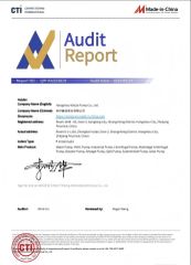 Audit Report certificate from Hangzhou Winjia Pump Co., Ltd.