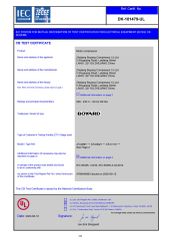 UL certificate from Boyard Compressor Co., Ltd.