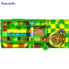 Forest Theme Kids Amusement Castle Indoor Playground with Ocean Ball Pool - Image 2