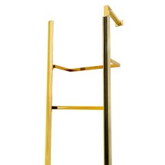 Clothing Racks Gold Display Coat Rack Hanger Shelf Garment Display Clothes Hanging Clothing Rack - Image 3