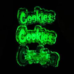 Cookies Shaped LED Ashtray Resin Material Cartoon Design Glow Ashtray - Image 3