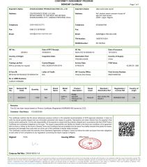Suncap certificate of Zhangjiagang Proman Machine Co., Ltd. – certificate photo, supplier certificates section
